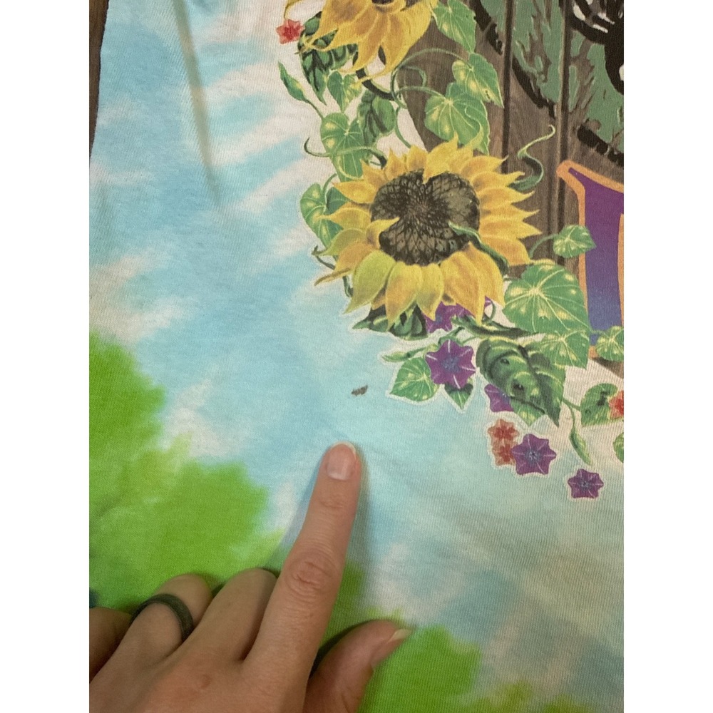 VTG Grateful Dead T-Shirt Mens Large Multi-Color 1999 Terrapin Station Tie-Dye - Picture 8 of 10